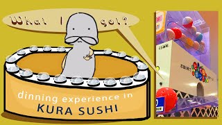 Kara Sushi Dining Experience in Taiwan(what I got from the Capsule Toy?)