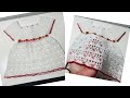 VESTIDO PARA BEBE TEJIDO A CROCHET | 0 a 3 meses | muy facil de tejer | paso a paso | TEJIDOS BEBE