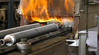 Finned Tubes In Furnace