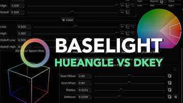 HueAngle Key vs DKey - Baselight Keys Explained
