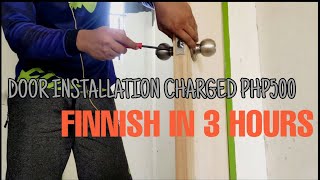 Flush Door Installation How To Do It