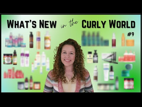 What's New In The Curly World #9 | Taking a look at NEW PRODUCTS that have come out |