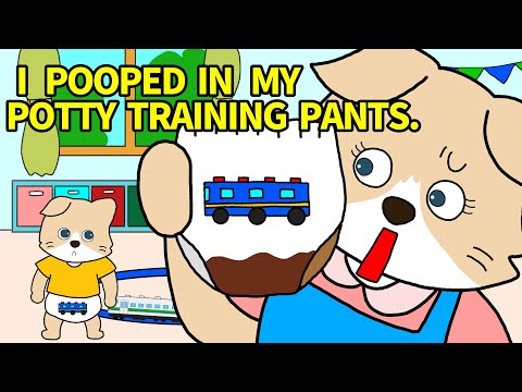 Picture Book Read  Aloud: I pooped in my potty training pants.