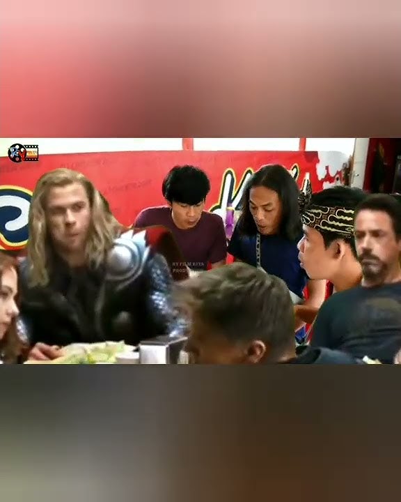 AVENGERS MAKAN DI WARTEG#youtubeshorts