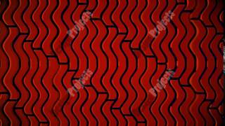 Animation of red waves. Background pattern loop.