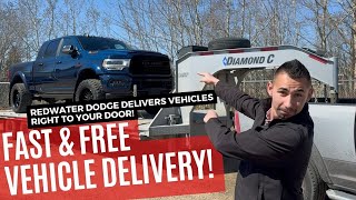 Redwater Dodge Delivers Vehicles Right to Your Door - Fast & Free Vehicle Delivery Available Now!