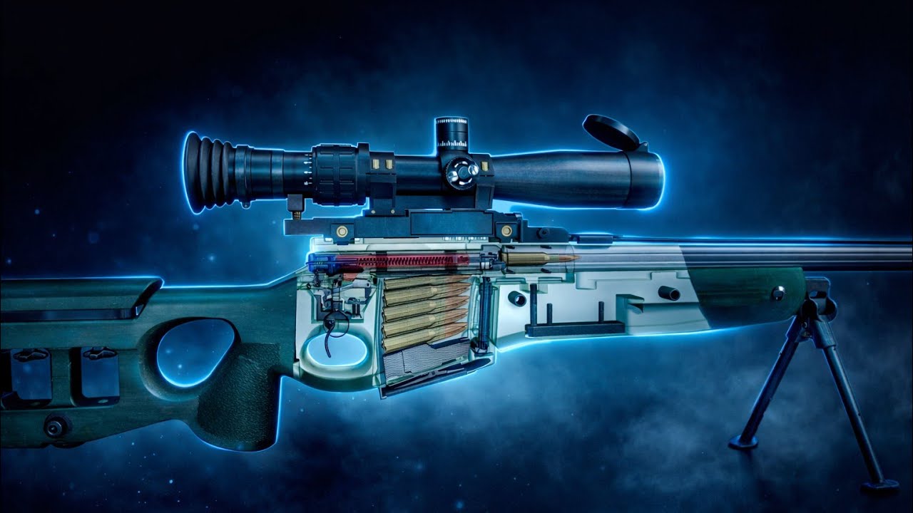 How an SV-98 Sniper Rifle Works - YouTube