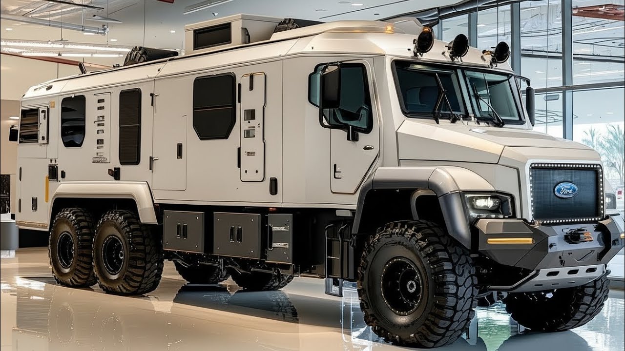 $650K 2026 Ford F‑550 6×6 Armored Camper – The Most INSANE Survival Rig ...