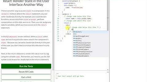 REACT: Render State in the User Interface Another Way (23)