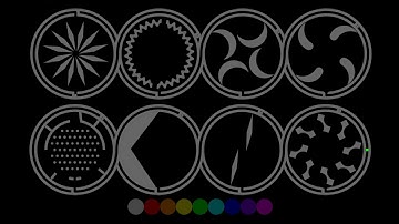 Elimination Marble Race in Algodoo (Monochrome version)