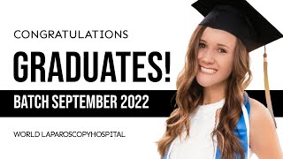 Convocation of Fellowship in Minimal Access Surgery Batch September 2022