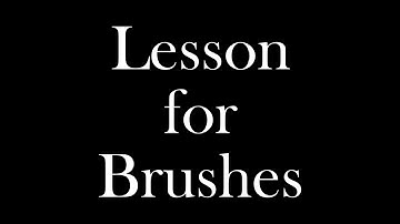 "Basic lessons for the Affinity Photo": Lesson for Brushes