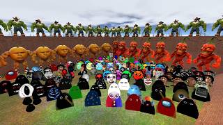 Buff Angry Chili Buff Orange Quandale Dingle Obunga Angry Munci Nico's Nextbots #nextbots #anoybhai