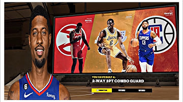 SKILLED 2 WAY 3PT COMBO GUARD BUILD NBA 2K23 NEXT GEN (ALL AROUND GUARD BUILD FOR NBA 2K23 NEXT GEN)