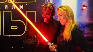 В Москве состоялась премьера фильма «Звёздные войны: Пробуждение силы» В Москве состоялась премьера фильма «Звёздные войны: Пробуждение силы»
