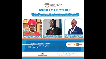 Bishop Stuart University (BSU)|Public Lecture 2025