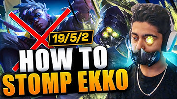 STOMPING EKKO WIT ZED IN EUW HIGH ELO l 420WeabooSlayer