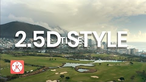 2.5D Style Titles with Animation in KineMaster @bhaskarupaar