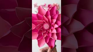 Paper Flower Tutorial, Paper Craft, Spring Flowers, DIY Craft #papercrafttutorial #diy