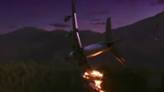 Japan Airlines flight 123 - Crash Animation 2