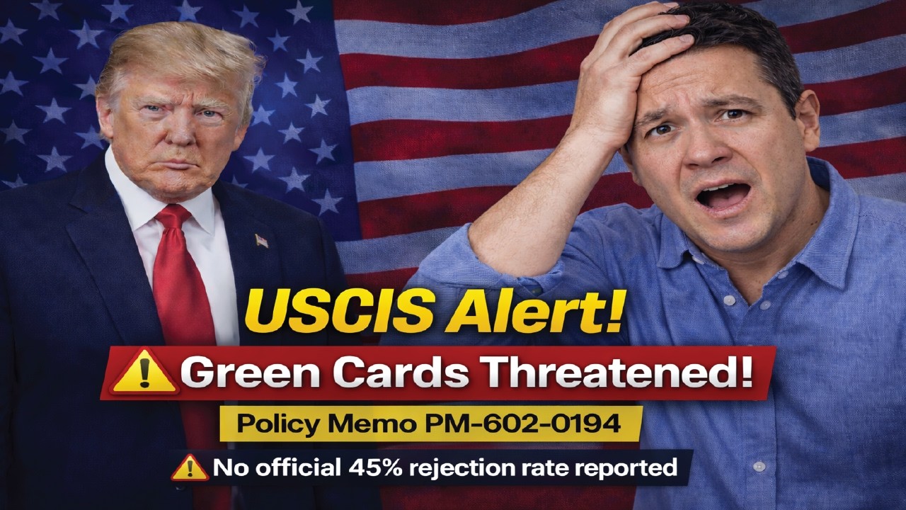 Обновление USCIS от апреля 2026 года: Почему сейчас отклоняется 45% заявлений на получение грин-к...