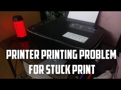 How To Fix Printer Printing Problem For Stuck Print