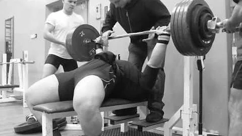 Daniel Grabowski Powerlifting training 950KG x 3