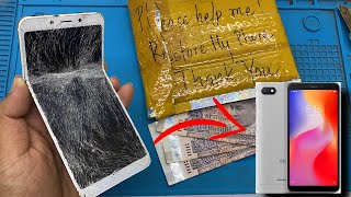 Satisfying Relaxing With Restore Destroyed Phone Redmi 6A Cracked
