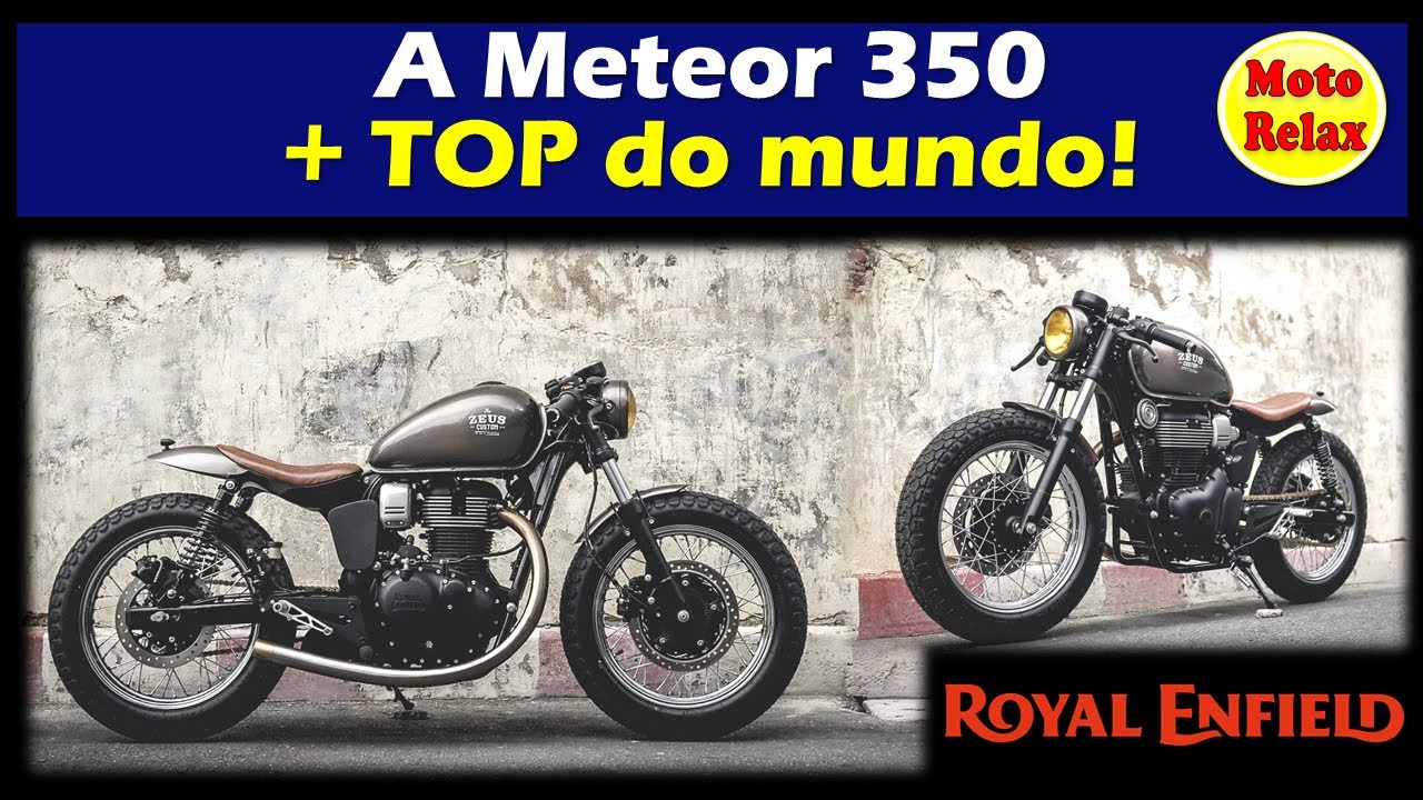 A Meteor 350 mais bonita do mundo! Customizada pela Zeus Custom, vamos ver se você concorda comigo?