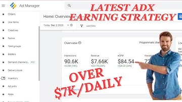 OVER $7K USD Daily ADX LOADING Strategy | Latest Google ADX Arbitrage Loading Method