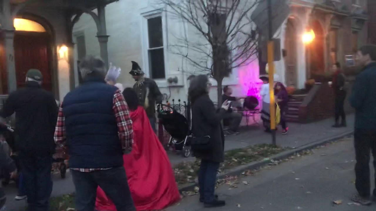 Lambertville NJ Halloween 2018. Video 1 of 3 YouTube