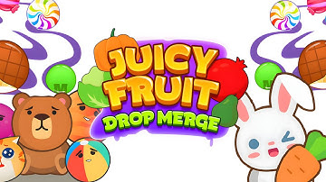 Juicy Fruit Drop Merge Gameplay | Android Puzzle Game