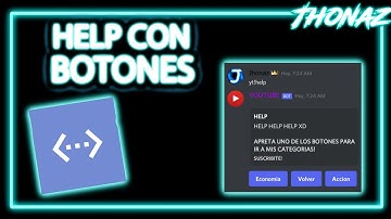 Como Hacer Un Comando Help Con Botones | BDFD | Jhonaz