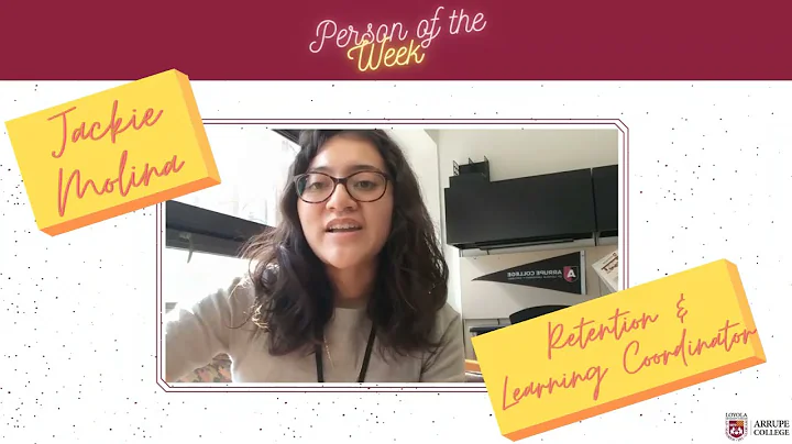 Person of the Week  - Jackie Molina, Retention and...