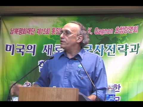 Bruce Gagnon, Seoul, Korea Speech Aug. 20, 2009_pa...
