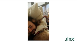 Chris Evans Behind-the-Scenes Video with his Rescue Dog, Dodger