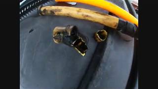 How to replace oil dipstick guide tube - Audi A4 1.9 TDI VW Passat AVF / AWX engine