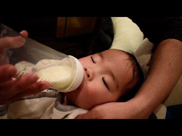 【ASMR】赤ちゃんがミルクを飲む音、高画質VER