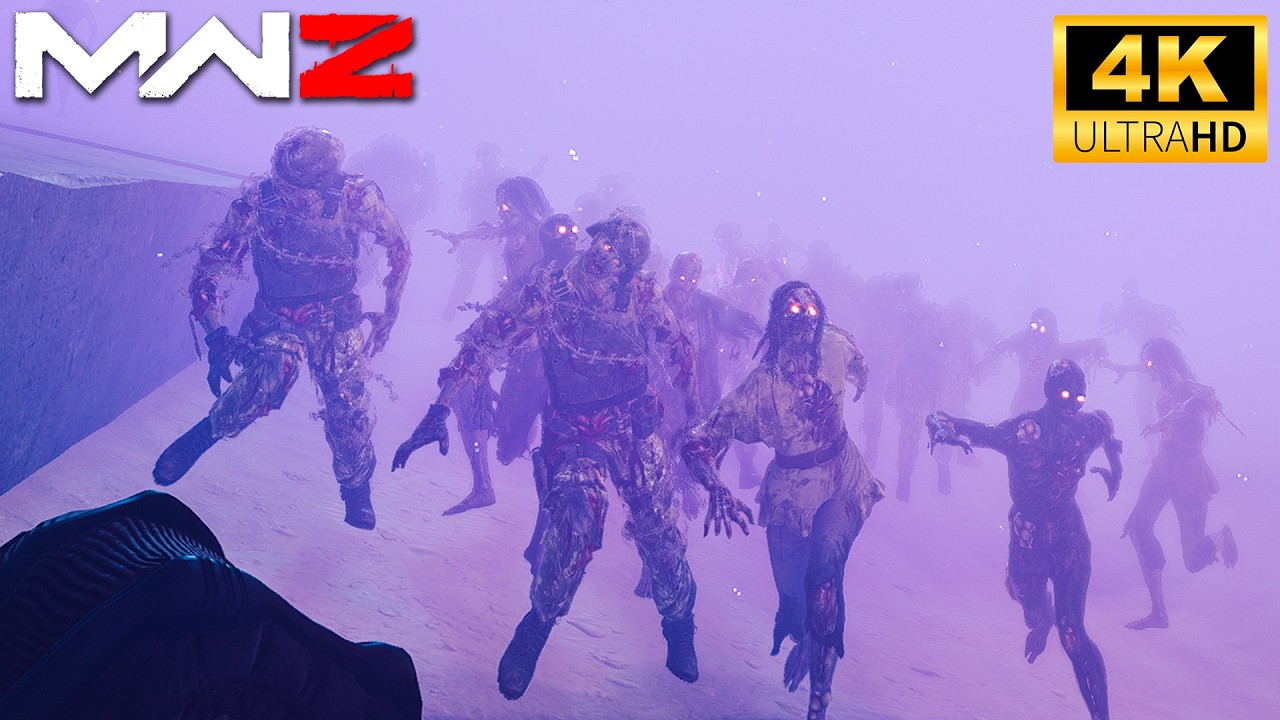 CALL OF DUTY MW3 ZOMBIES (OPEN WORLD) 4K Gameplay (No Commentary) - YouTube