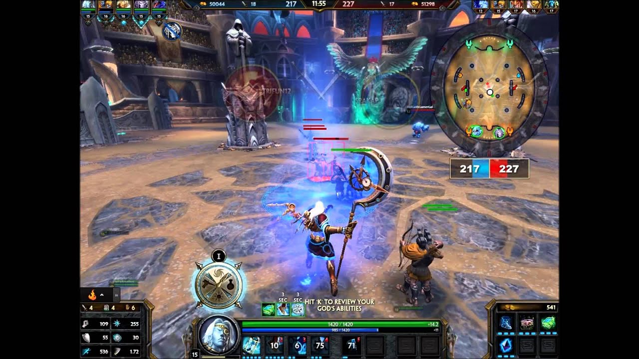 Smite- Cronos Arena Gameplay #1 - YouTube