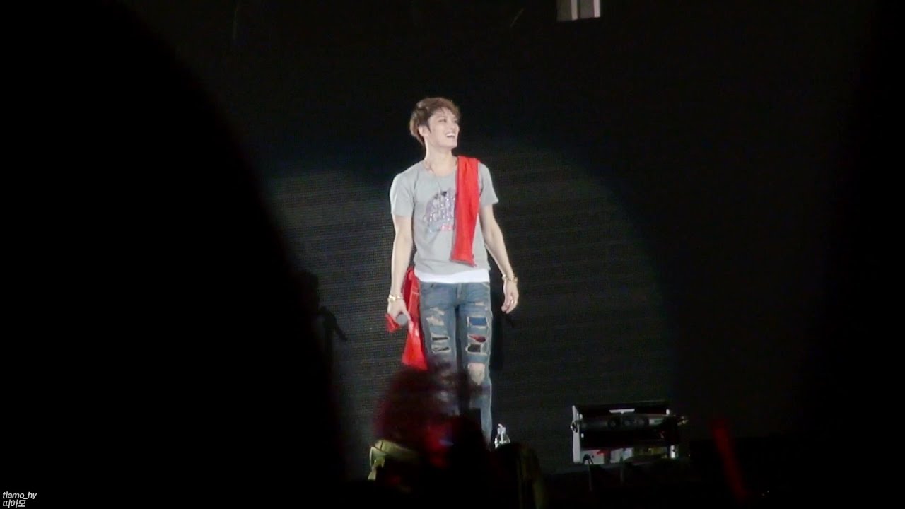 141224 JYJ JAPAN DOME TOUR IN FUKUOKA KIMJAEJOONG TALK+ACAPPELLA (GET OUT後)