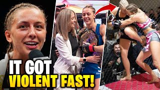 When Dakota Ditcheva Faced A UFC Champion  It Got Violent FAST