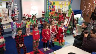 Owen's Pre-K Christmas Sing-Along Performance - Part 2