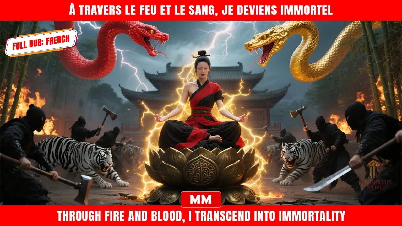 À Travers Le Feu Et Le Sang, Je Deviens Immortel | Film d’Action de PDG | Savoureux Movie