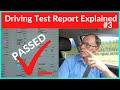 Driving Test Sheet Explained | Driving Test Report #3    It&#39;s a pass