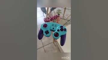 12 Custom Gamecube Controller #fyp #gaming #gamecube
