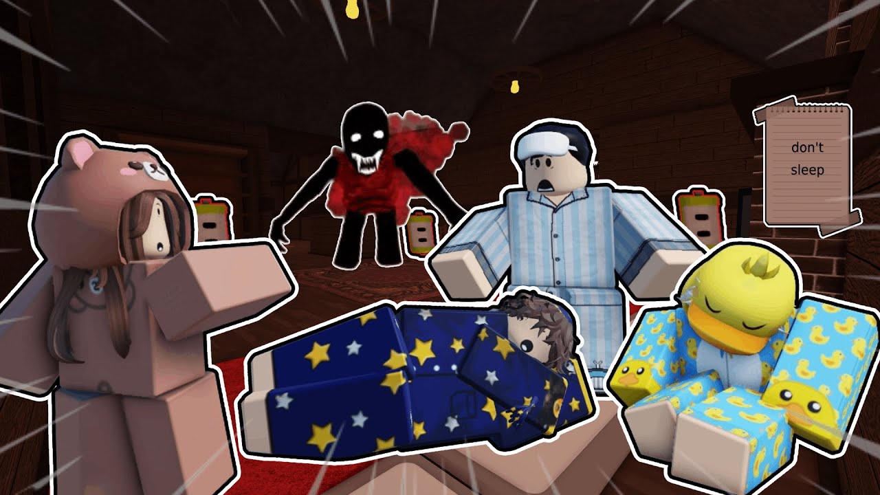 4 Kids STRUGGLE To STAY AWAKE In DON T SLEEP Roblox YouTube 