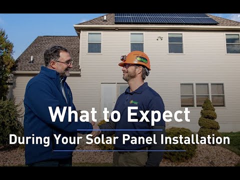 What to Expect During Your Solar Panel Installation - YouTube