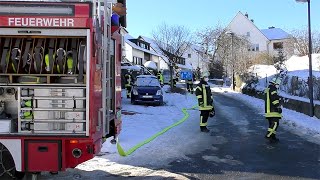 Bagger reißt unbekannte Gasleitung an (Garbeck)