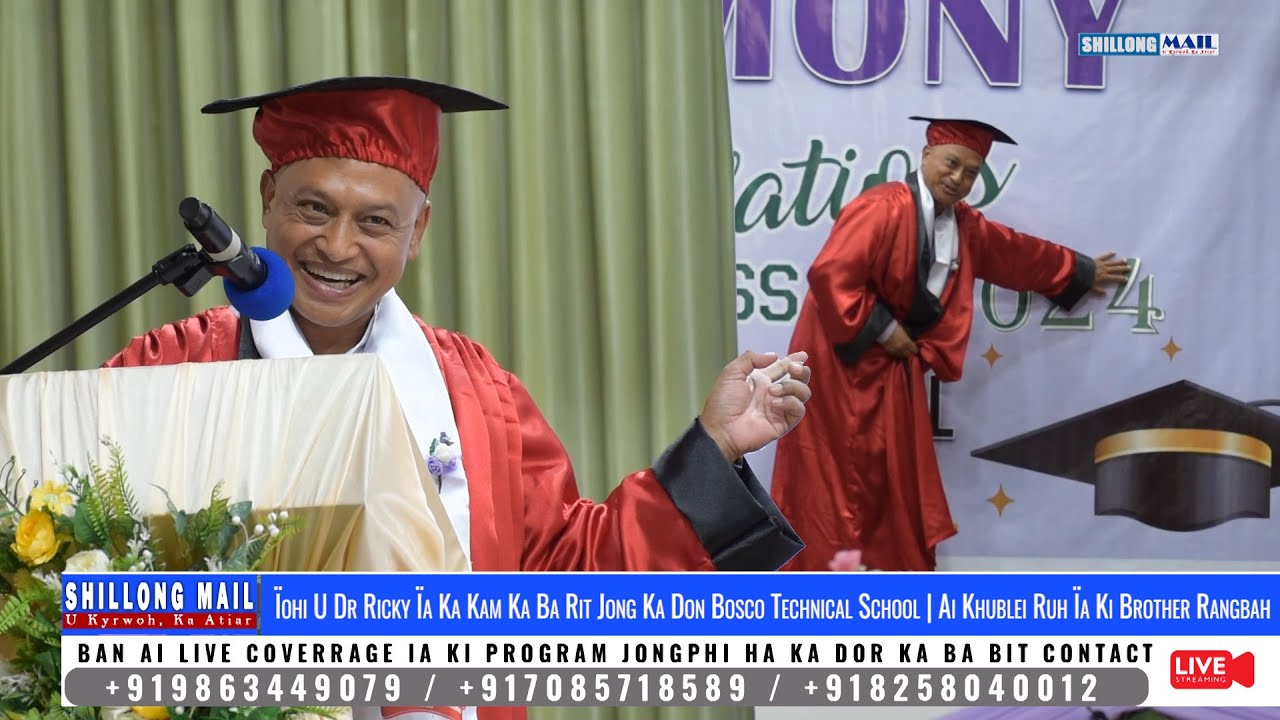 Ïohi U Dr Ricky Ïa Ka Kam Ka Ba Rit Jong Ka DBTS Shillong | Ai Khublei Ruh Ïa Ki Brother Rangbah